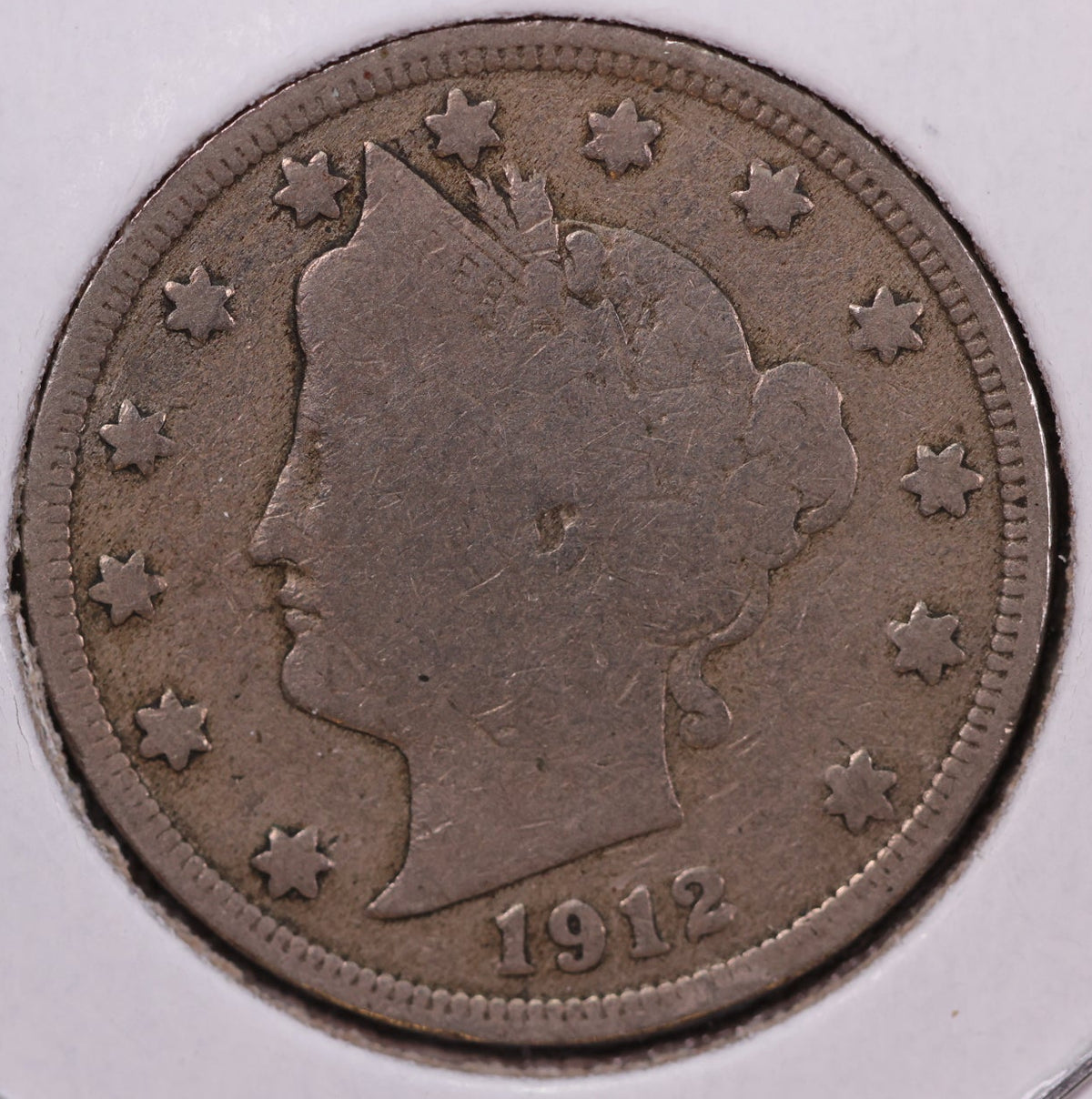 1912 Liberty Nickel, Affordable Circulated Coin. Store #NL215