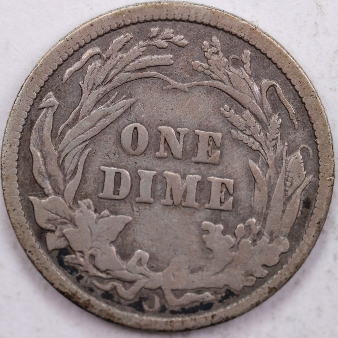1901-O Barber Silver Dime, FIne Circulated Coin, Store #d901N03
