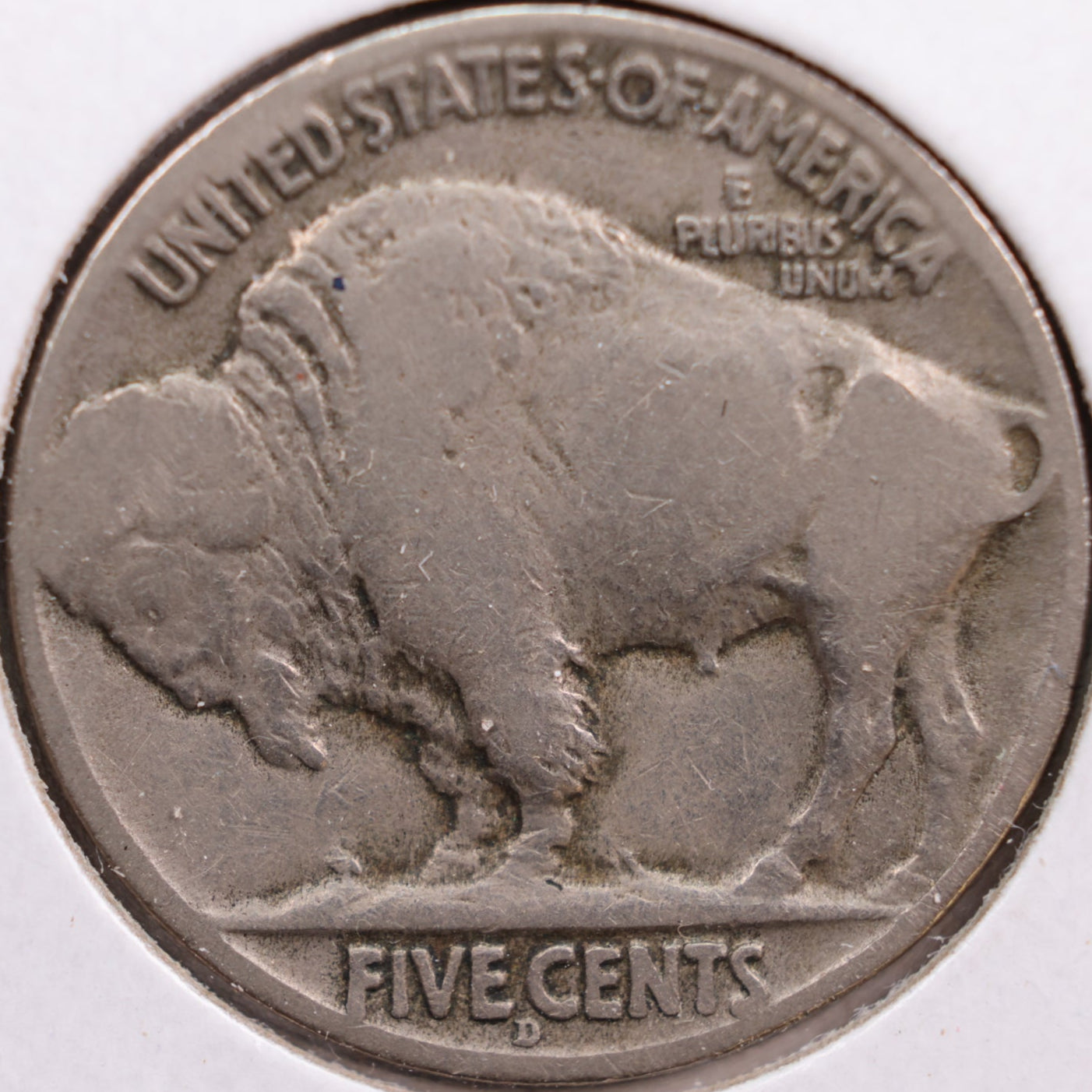 1913-D Buffalo Nickel, Very Good Circulated Coin, Store #NL234