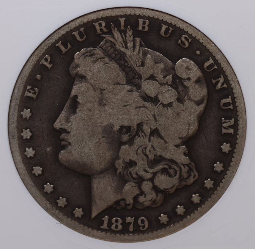 1879-CC Morgan Silver Dollar, Cap Die, ANACS Good-6, Store #DR027.
