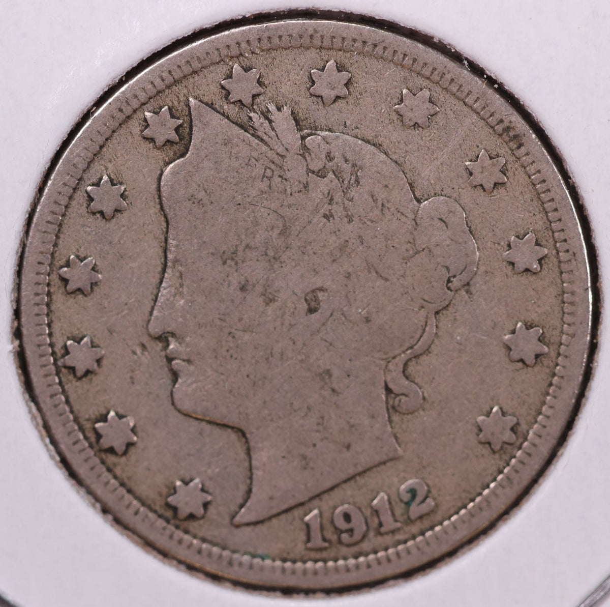 1912 Liberty Nickel, Affordable Circulated Coin. Store #NL221