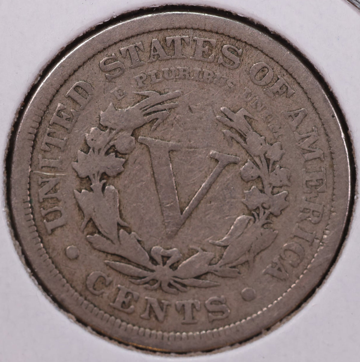 1912 Liberty Nickel, Affordable Circulated Coin. Store #NL221