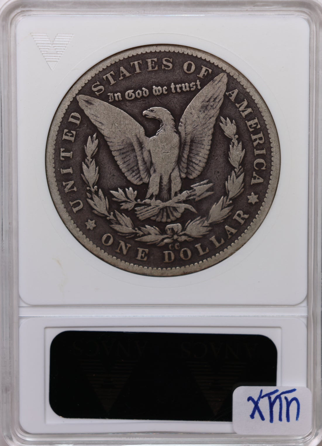 1879-CC Morgan Silver Dollar, Cap Die, ANACS Good-6, Store #DR027.