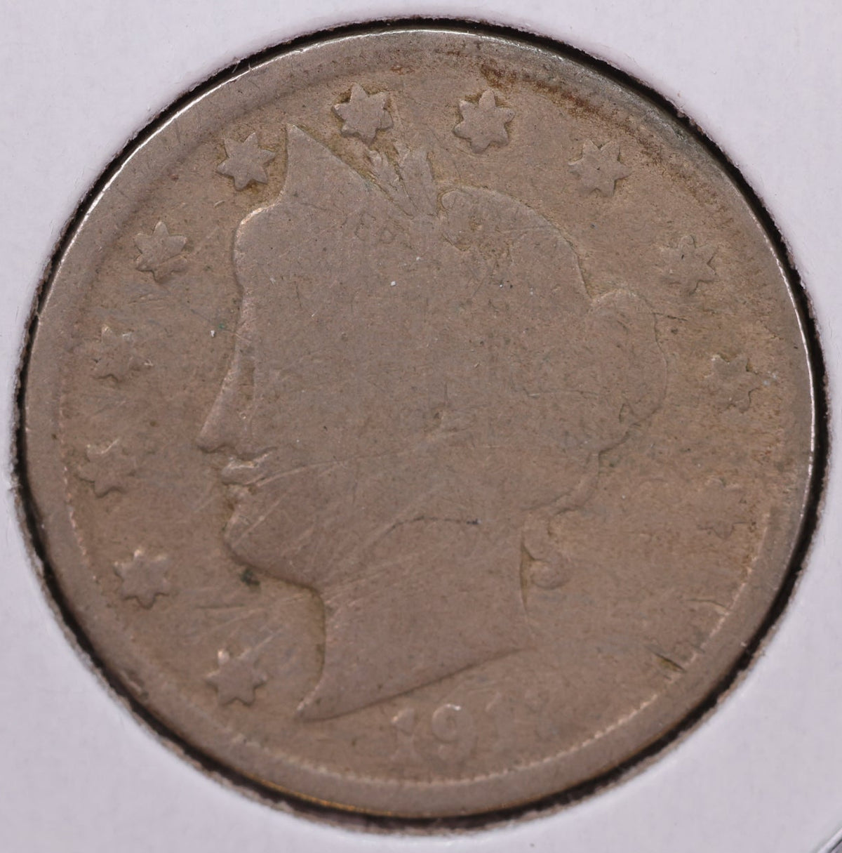 1912 Liberty Nickel, Affordable Circulated Coin. Store #NL222