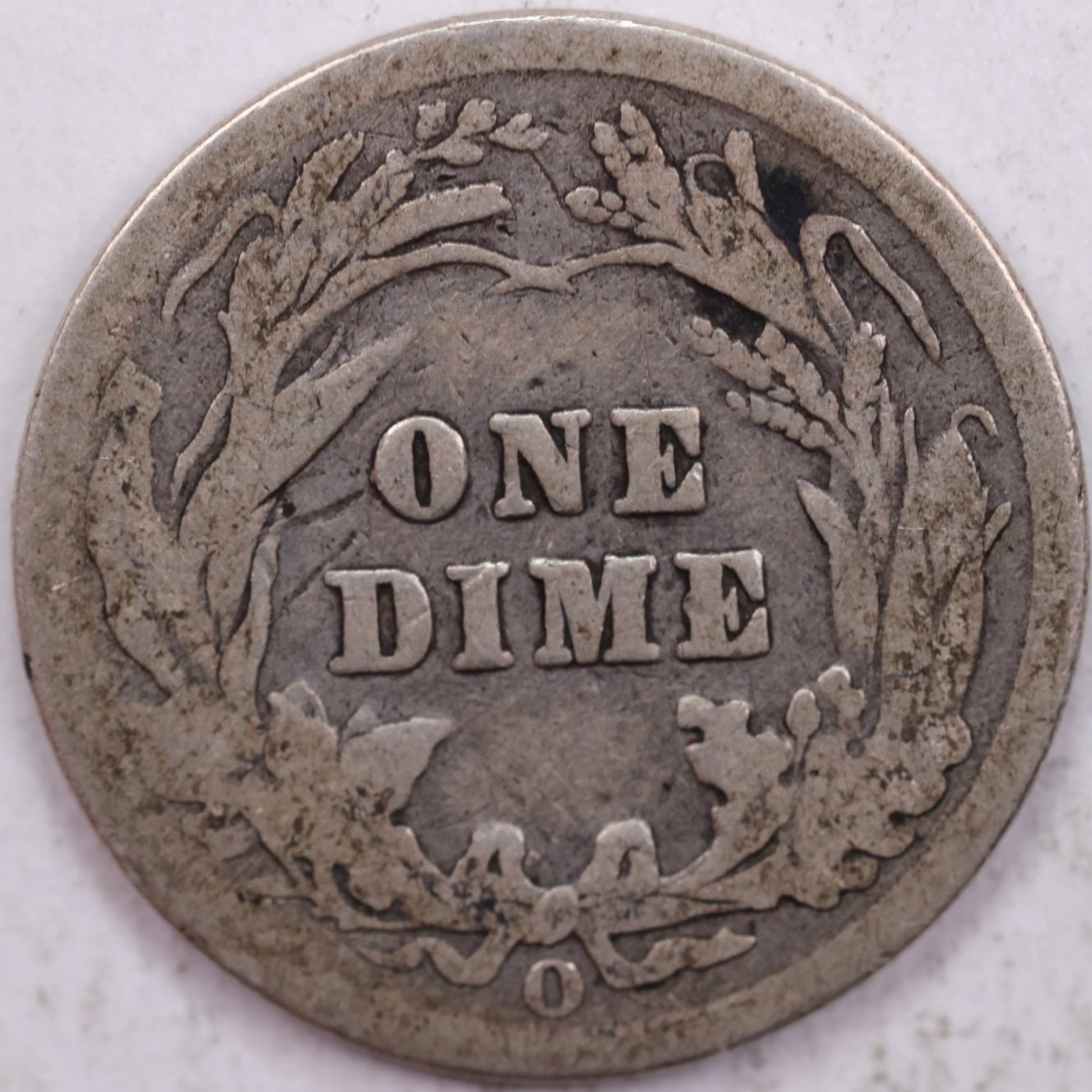 1903-O Barber Silver Dime, Very Good Circulated Coin, Store #d903N04