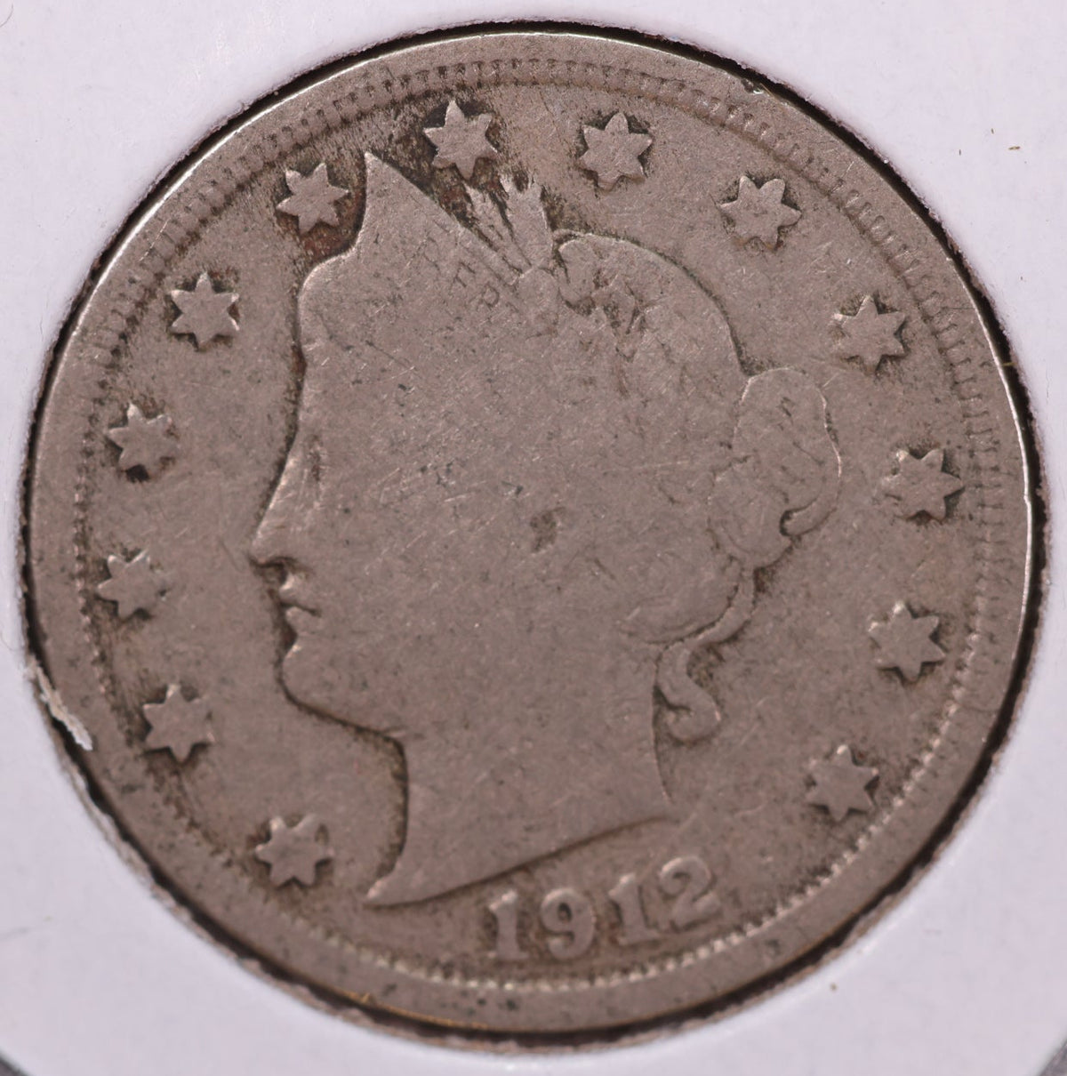 1912 Liberty Nickel, Affordable Circulated Coin. Store #NL211