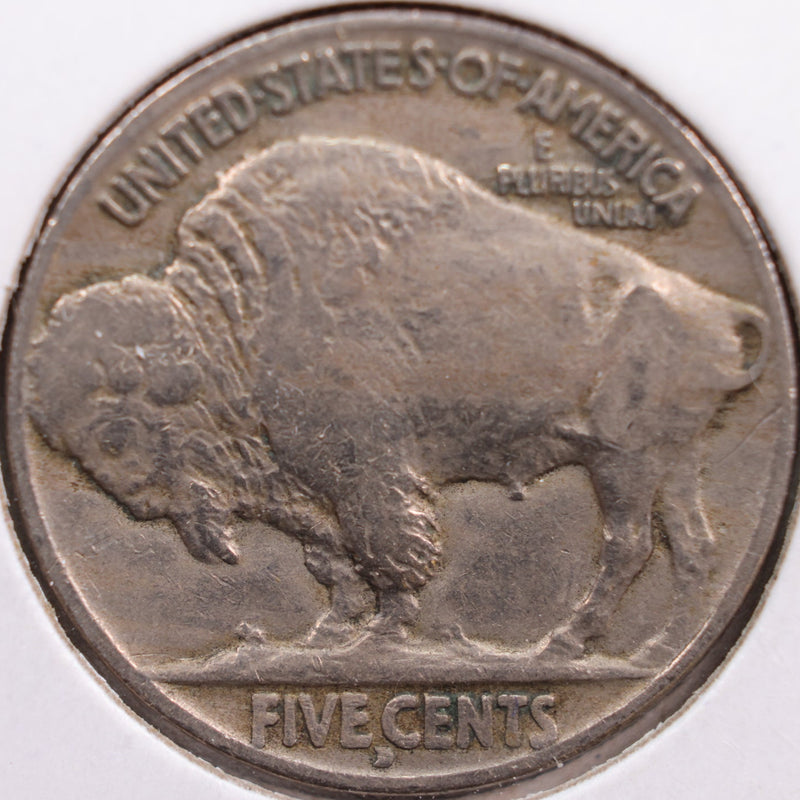 1913-D Buffalo Nickel, Fine+ Circulated Coin, Store