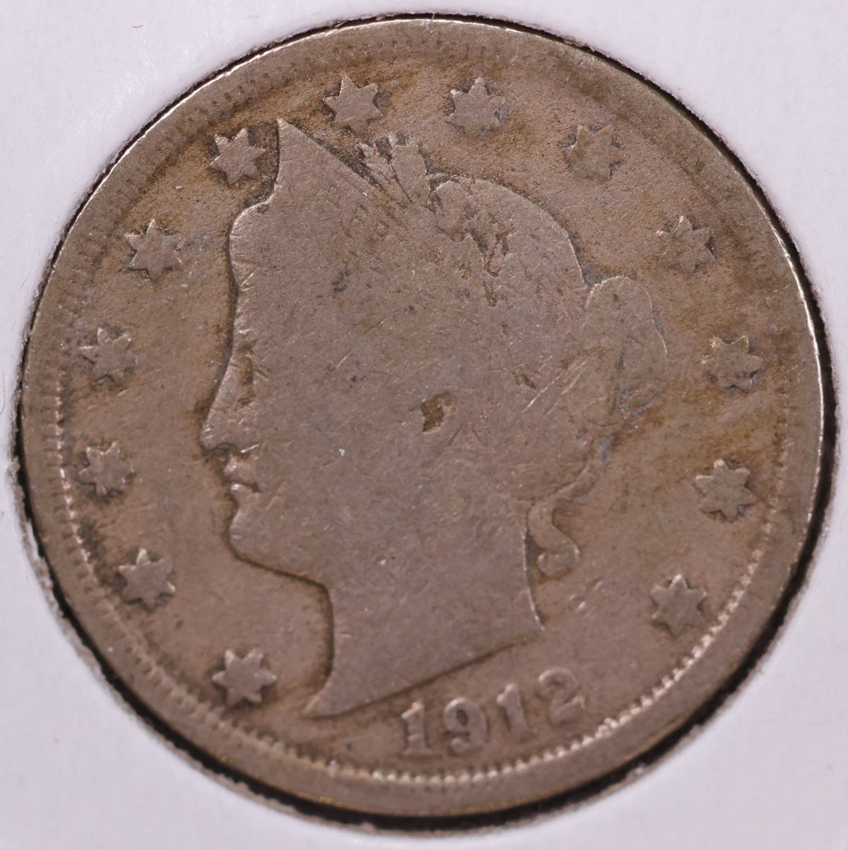 1912 Liberty Nickel, Affordable Circulated Coin. Store #NL250