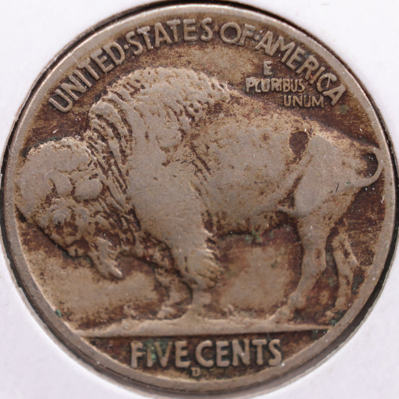 1913-D Buffalo Nickel, Fine Circulated Coin, Store