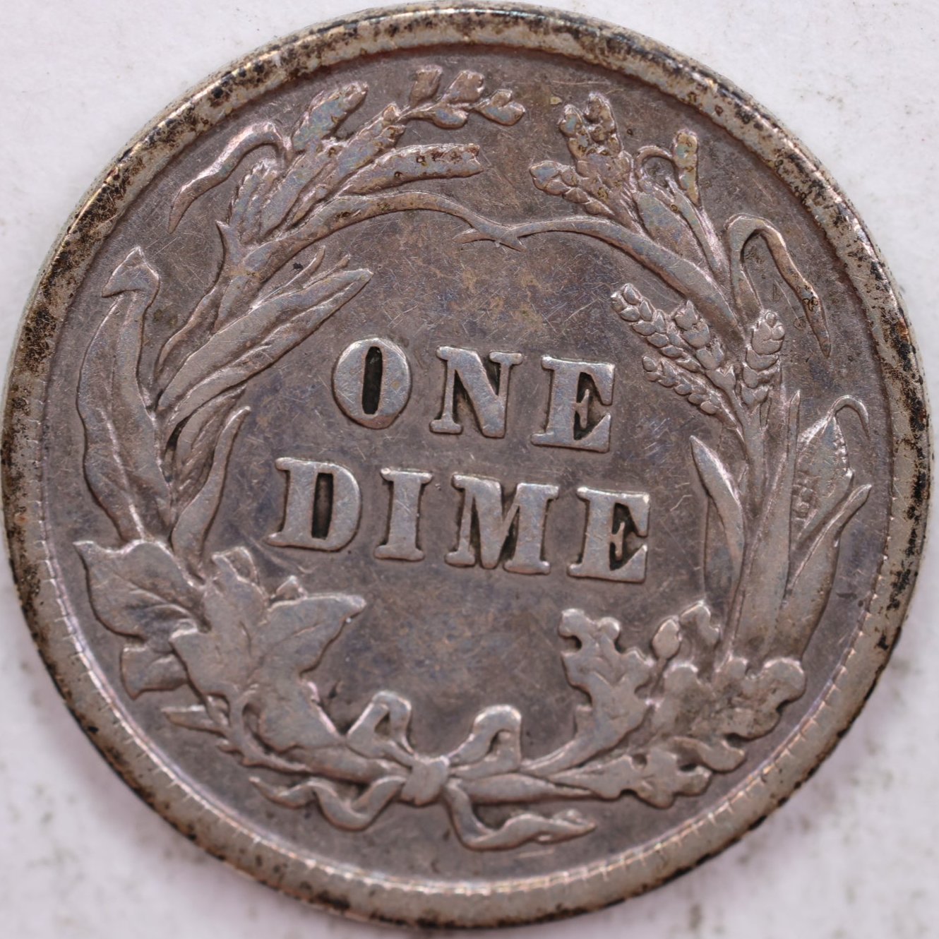 1913 Barber Dime, Very Fine Circulated Coin, Store #DE0573