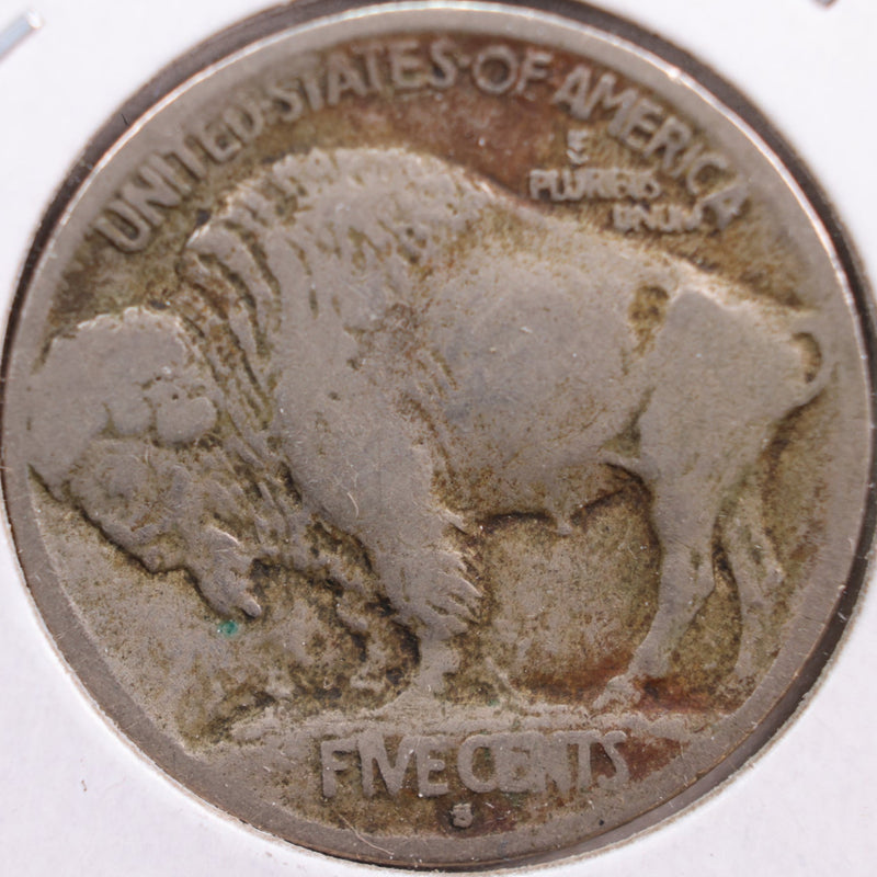 1913-S Buffalo Nickel, Very Good Circulated Coin, Store