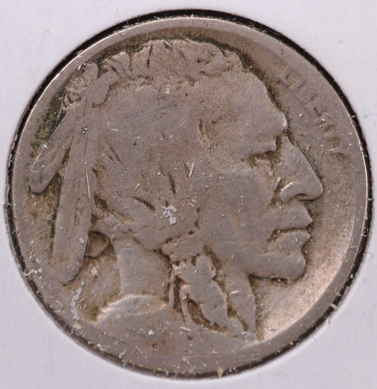 1913 Buffalo Nickel, Type 2, Average Circulated Coin.  Store #NL260