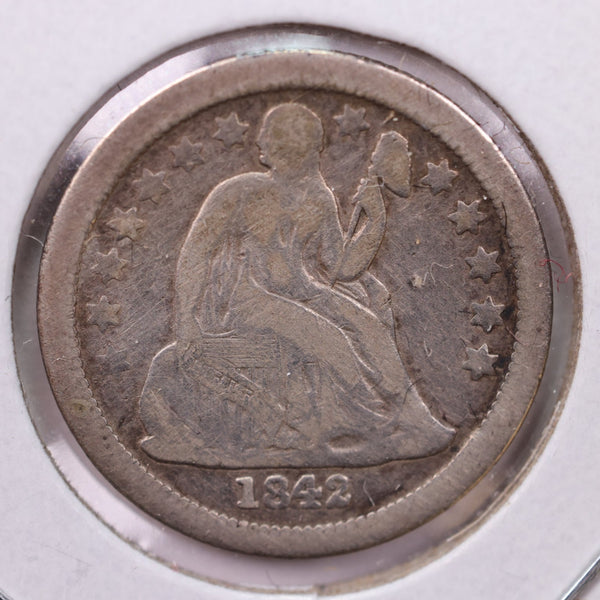 1842-O Seated Liberty Silver Dime., Fine., Store Sale #19008
