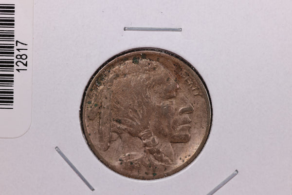 1913-S Buffalo Nickel, Type 1, Average Circulated Coin.  Store #12817