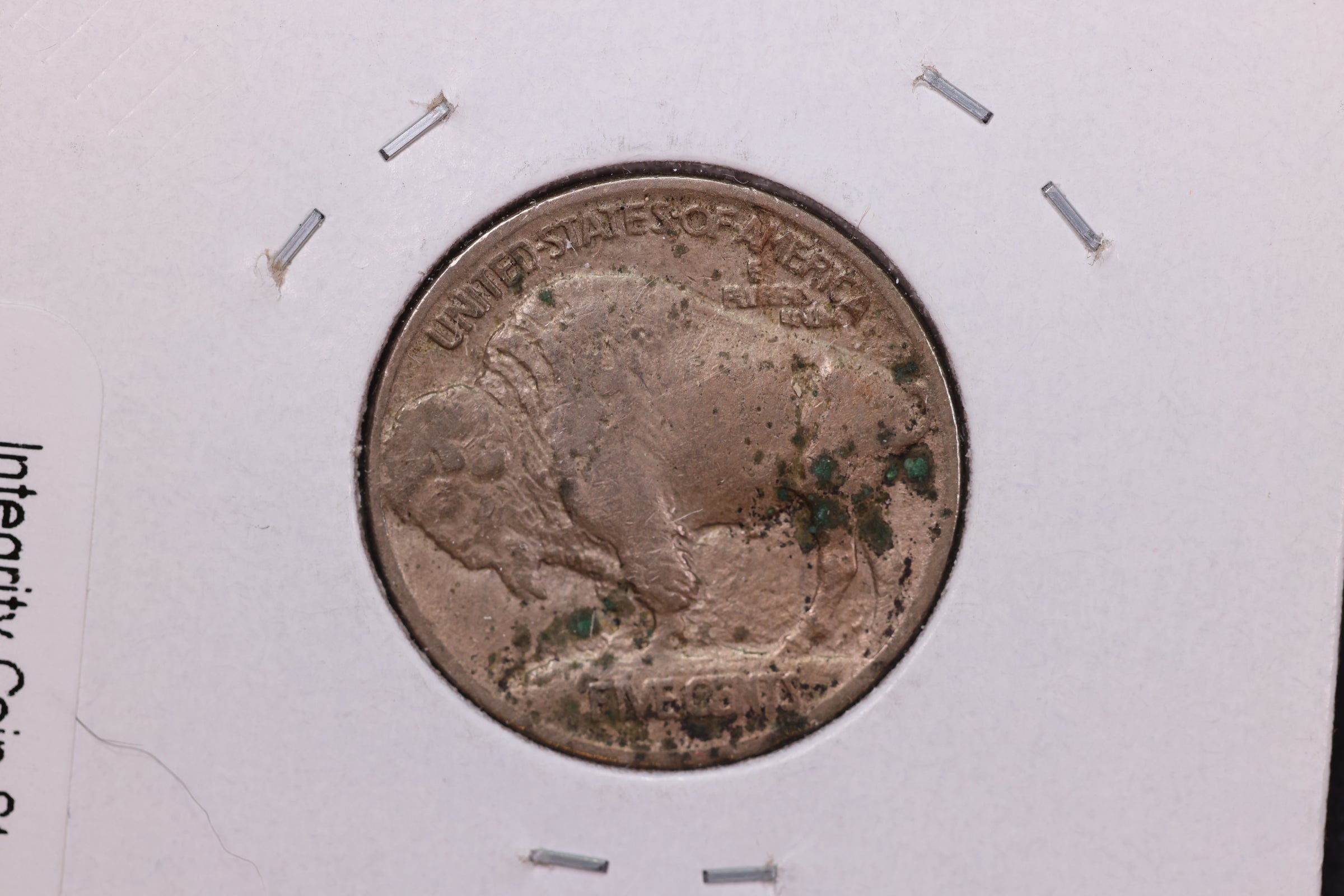 1913-S Buffalo Nickel, Type 1, Average Circulated Coin.  Store #12817