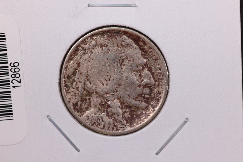1913 Buffalo Nickel, Type 2, Average Circulated Coin.  Store