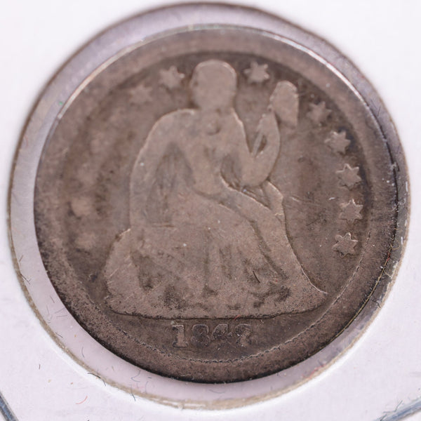 1842-O Seated Liberty Silver Dime., Very Good., Store Sale #19011