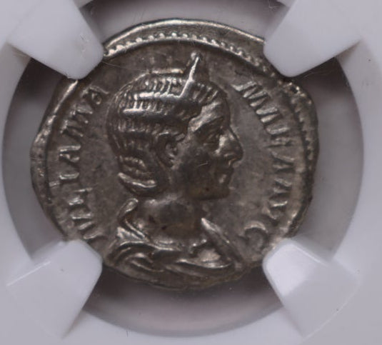 Roman Empire, Julia Mamaea, A.D 222-235, NGC Choice V.F, Store# AT0033.
