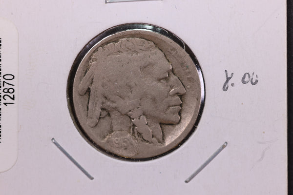 1915-D *Raise Date* Buffalo Nickel, Affordable Circulated Coin. Store #12870