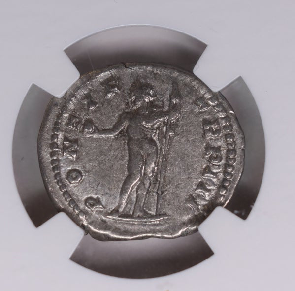 Roman Empire Caracalla, AD 198-217, NGC Choice X.F, Store# AT0034.