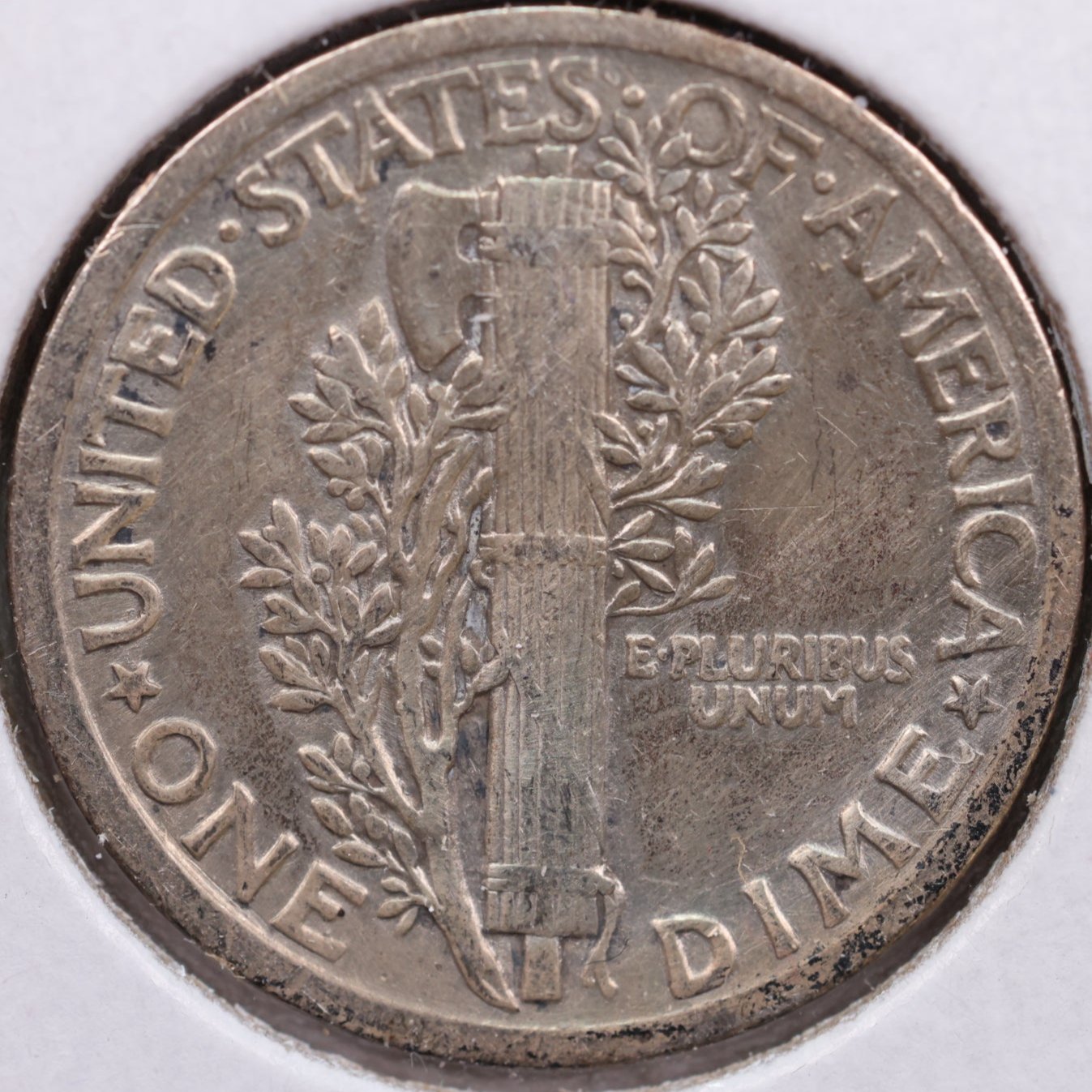 1917 Mercury Silver Dime, Very Fine Circulated Coin, Store #DE0007