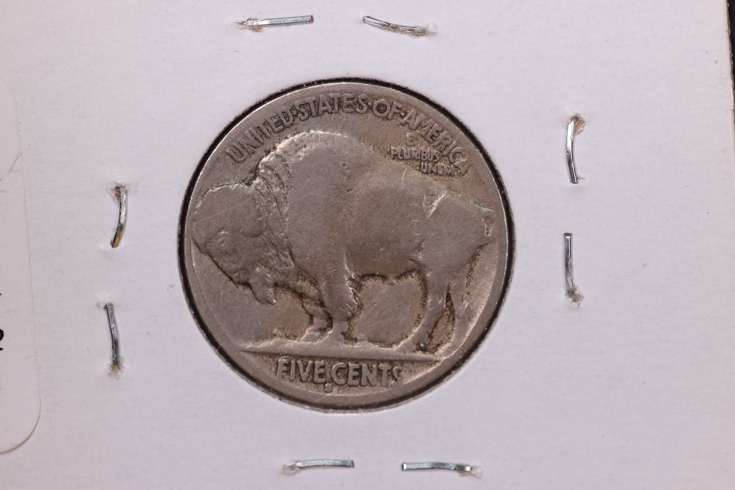 1915-S Buffalo Nickel, Average Circulated Coin.  Store #12873