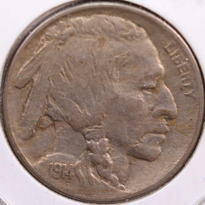 1914 Buffalo Nickel, Very Fine Circulated Coin, Store