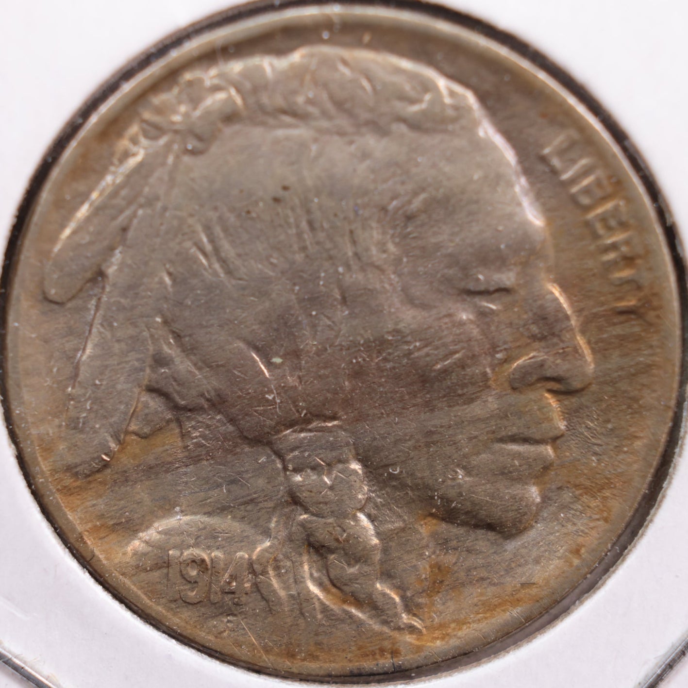 1914 Buffalo Nickel, Extra Fine Circulated Coin, Store #NL258