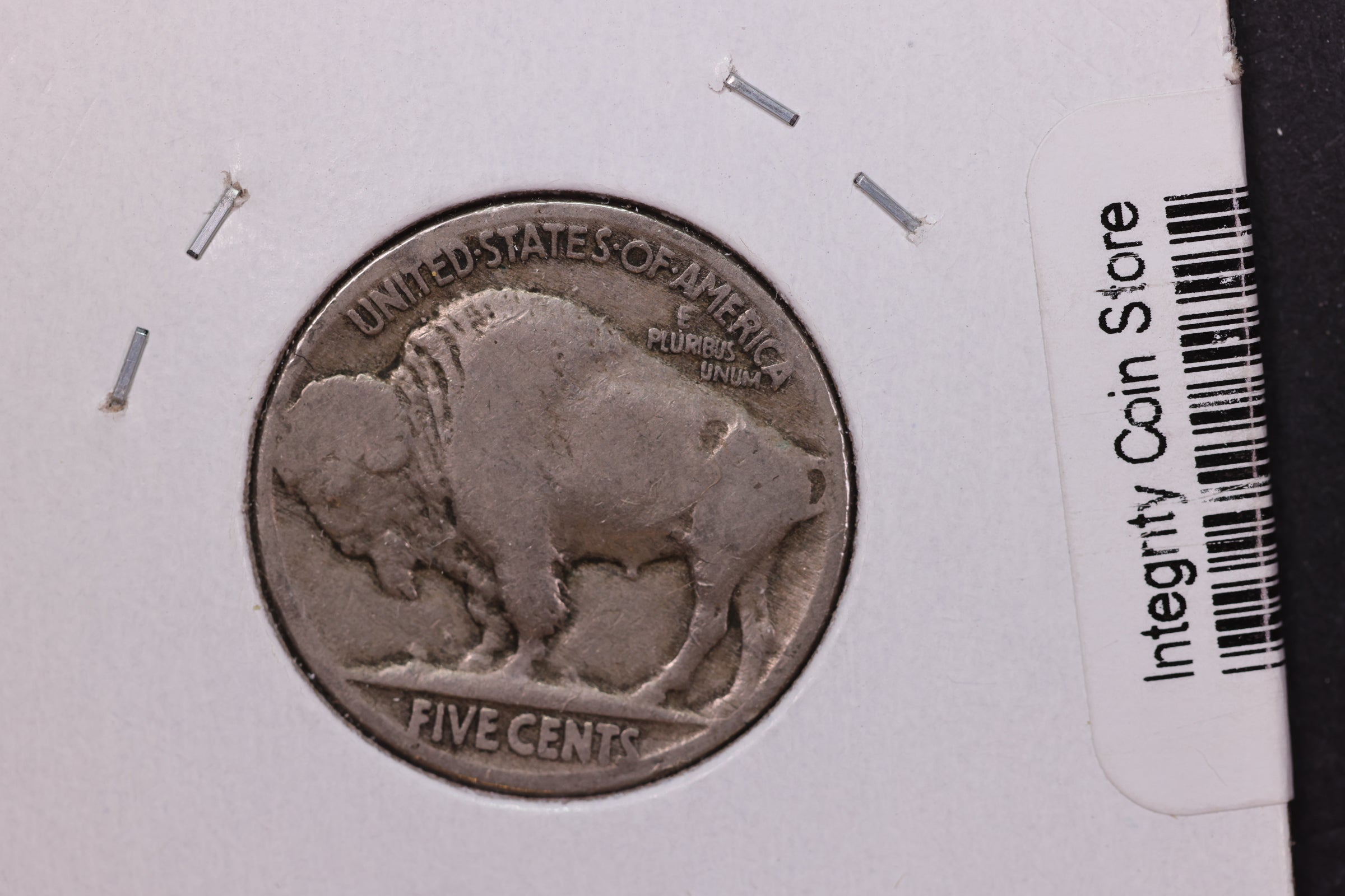 1916 Buffalo Nickel, Average Circulated Coin.  Store #12877