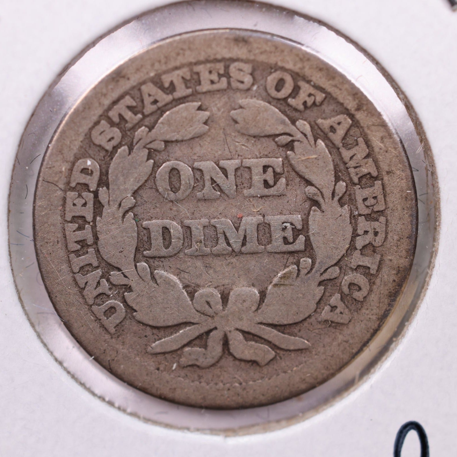 1848 Seated Liberty Silver Dime., Good., Store Sale #19020