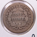 1848 Seated Liberty Silver Dime., Good., Store Sale
