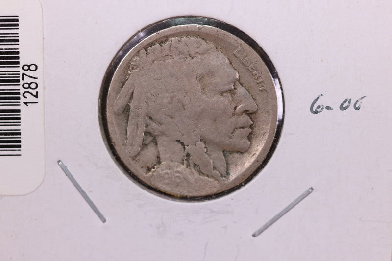 1916-D Buffalo Nickel,*Raised Date* Average Circulated Coin.  Store