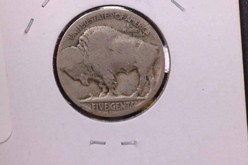 1916-D Buffalo Nickel,*Raised Date* Average Circulated Coin.  Store