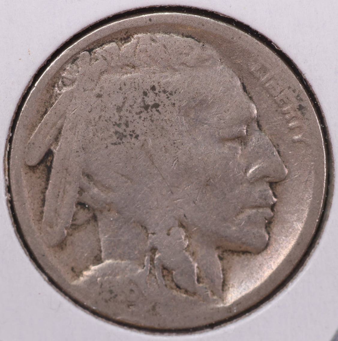 1916-D Buffalo Nickel, Average Circulated Coin.  Store #NL768