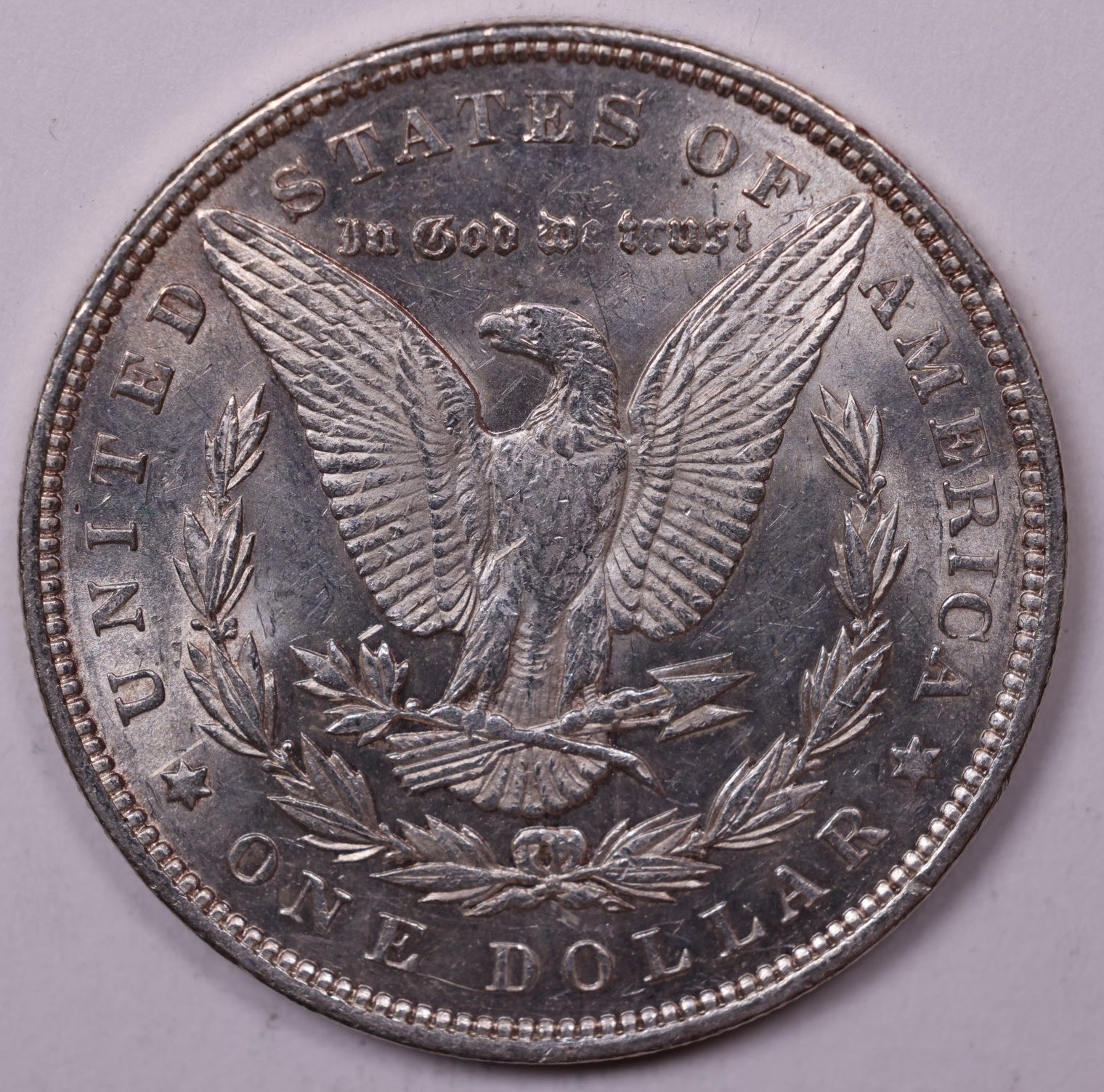 1891 Morgan Silver Dollar, Nice Uncirculated Coin, Store #DR024.