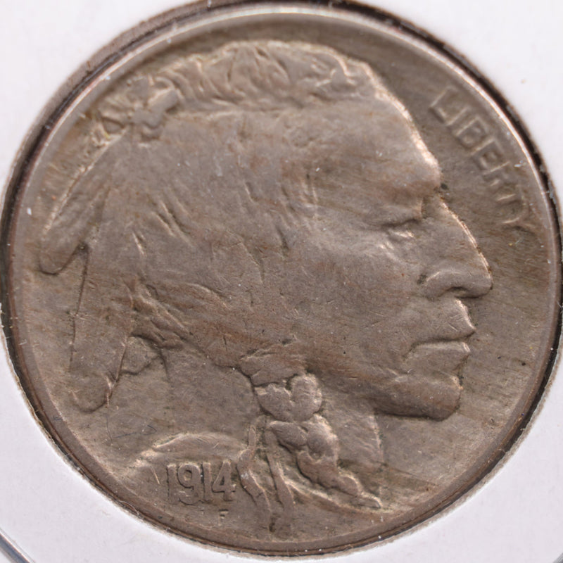 1914 Buffalo Nickel, Extra Fine Circulated Coin, Store