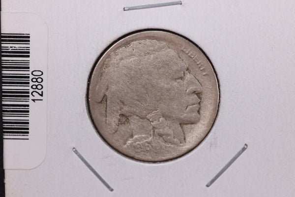 1916-D Buffalo Nickel,*Raised Date* Average Circulated Coin.  Store #12880