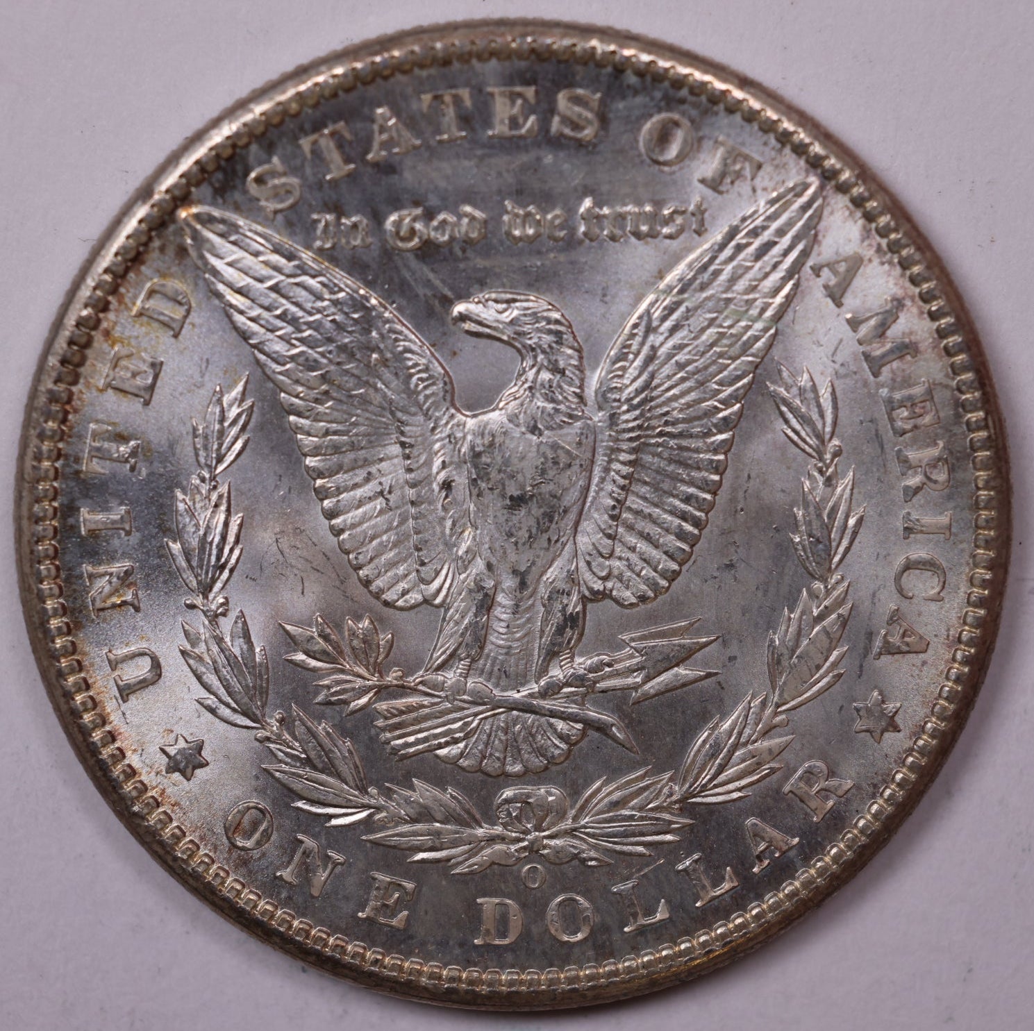1898-O Morgan Silver Dollar, Nice Uncirculated Coin, Store #DR030.