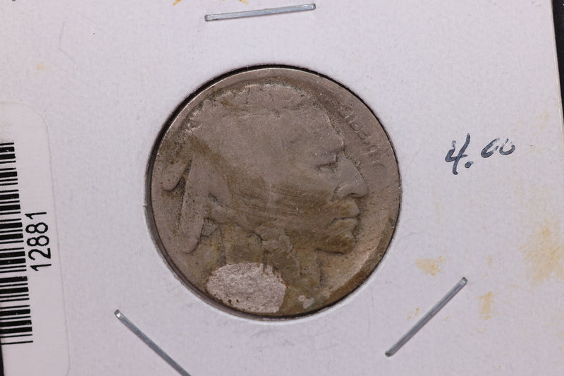 1916-S Buffalo Nickel,*Raised Date* Average Circulated Coin.  Store