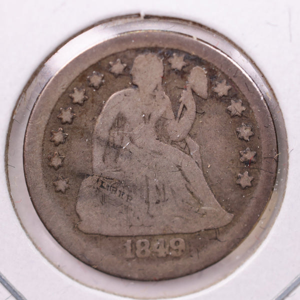 1849-O Seated Liberty Silver Dime., Fine., Store Sale #19024