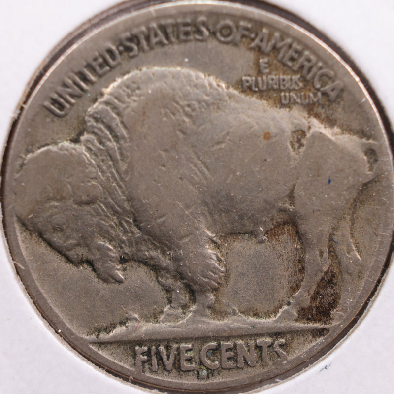 1914-D Buffalo Nickel, Good Circulated Coin, Store
