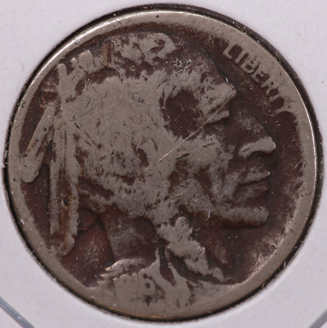 1916-S Buffalo Nickel, Average Circulated Coin.  Store #NL771