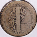 1921 Mercury Silver Dime, Very Good Circulated Coin, Store