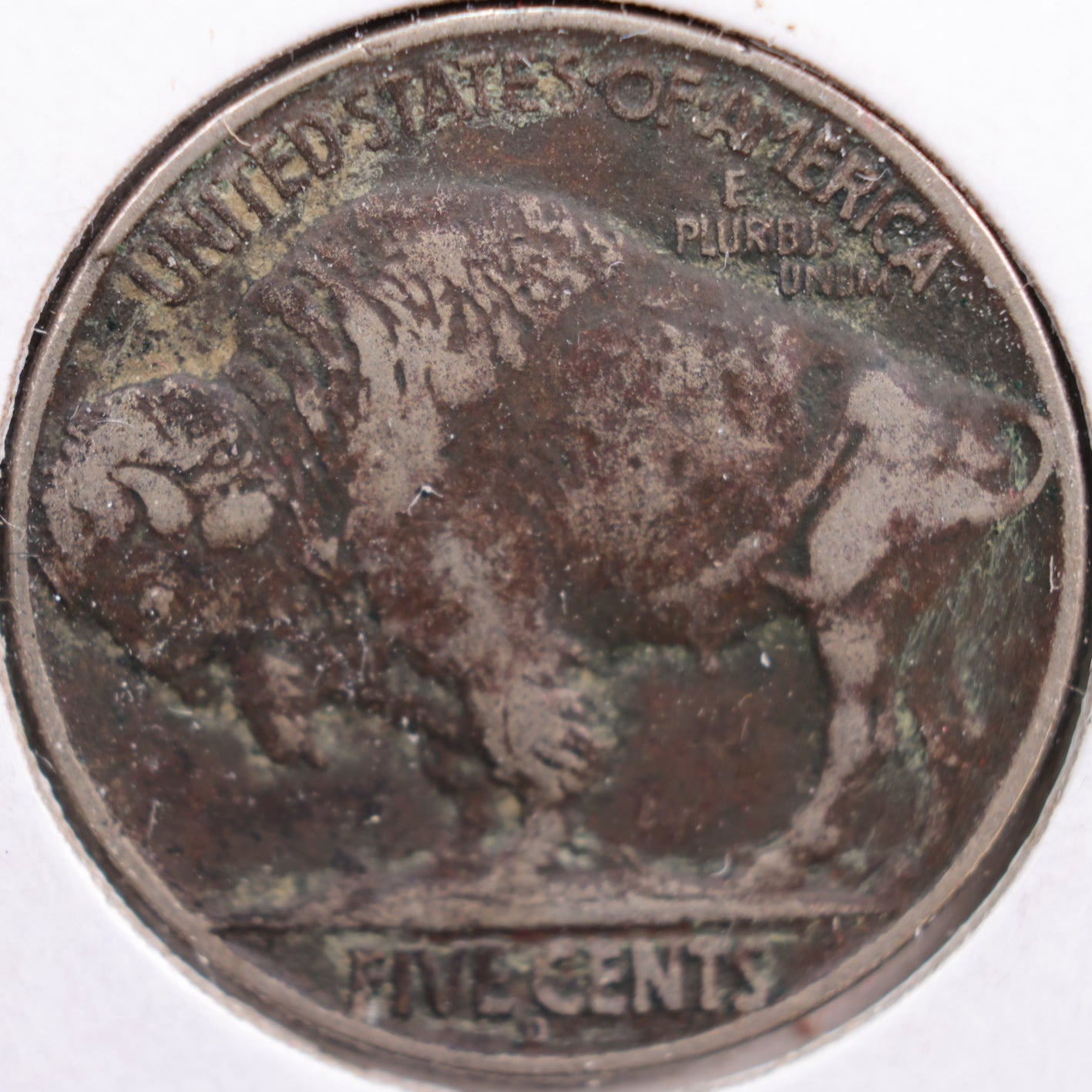 1914-D Buffalo Nickel, Fine Circulated Coin, Store #NL264