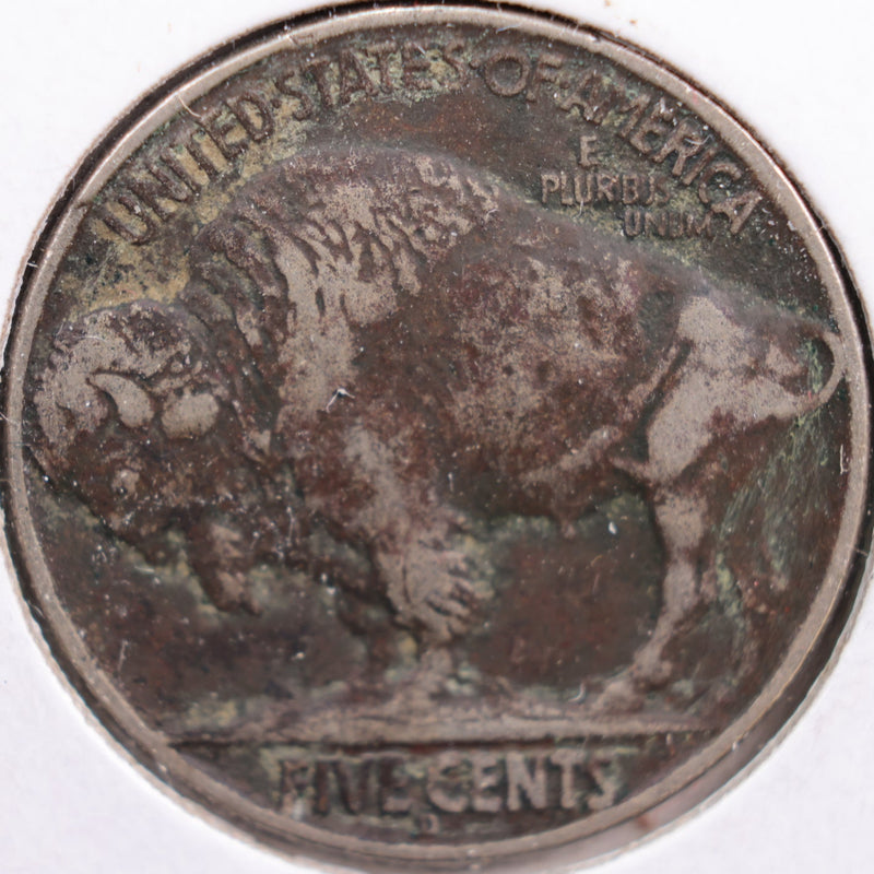 1914-D Buffalo Nickel, Fine Circulated Coin, Store