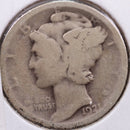 1921 Mercury Silver Dime, Fine Circulated Coin, Store