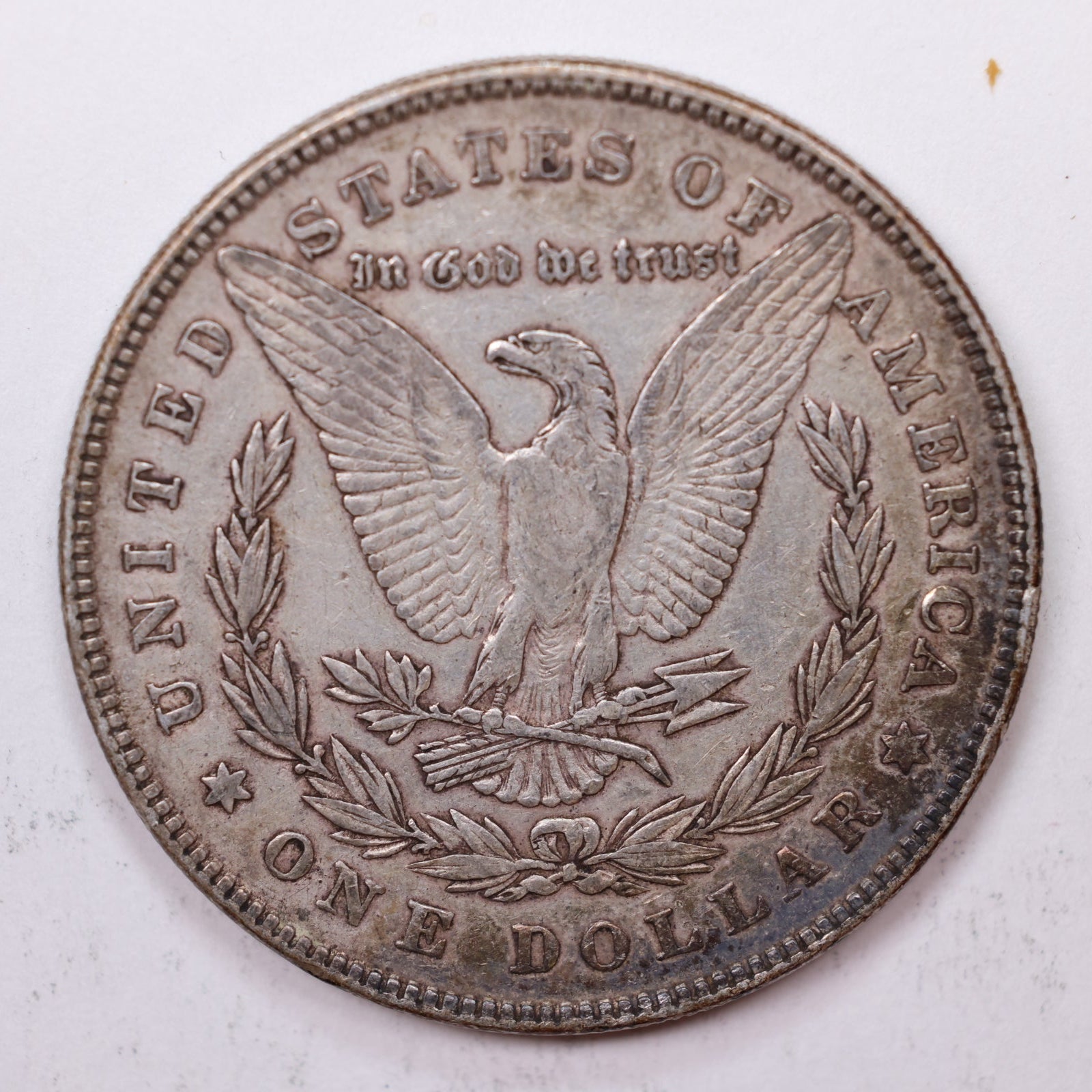 1878 Morgan Silver Dollar,7 Tail Feather, Very Fine Coin, Store #DR035.