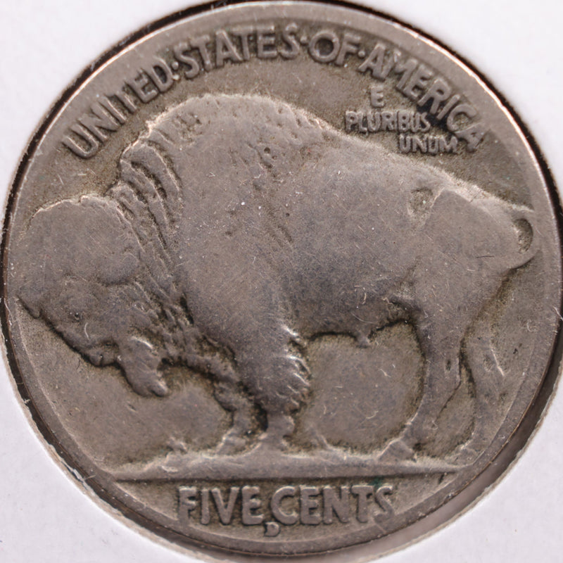 1914-D Buffalo Nickel, Good Circulated Coin, Store
