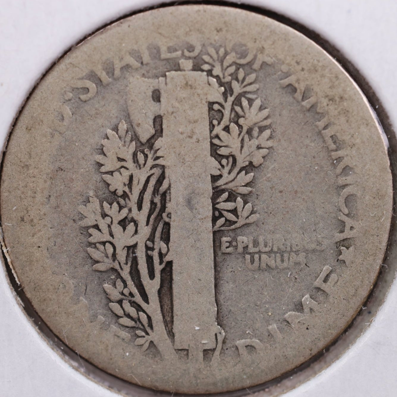 1921 Mercury Silver Dime, Good Circulated Coin, Store #DE0022