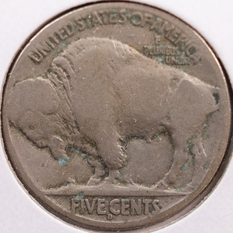 1914-D Buffalo Nickel, Good Circulated Coin, Store